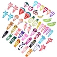 thumbnail image 4 of EeaseMX 50 pinzas para el pelo multiestilo para niñas, lazos, pinzas para el pelo, pasadores, accesorios para el cabello para bebés y niñas., 4 of 7