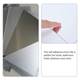 thumbnail image 3 of WHAMVOX Self Adhesive Mirror Tiles for Wall Decor Acrylic Silver Frameless Bathrooms Bedrooms 4 Pieces, 3 of 8