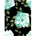 thumbnail image 4 of Chiffon Printed Sydney Floral Fabric Sheer Peonies Dressmaking Top Weight Chiffon (B/GREY, HalfaYard), 4 of 5