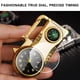 thumbnail image 1 of Multifunctional Key Chain Bottle Opener | 5-in-1 Windproof Double Torch Lighter with LED Colored Light & Real Watch | Sturdy Heavy-Duty Design | Butane Gas Refillable | 76 × 39.5 × 17mm, 1 of 7