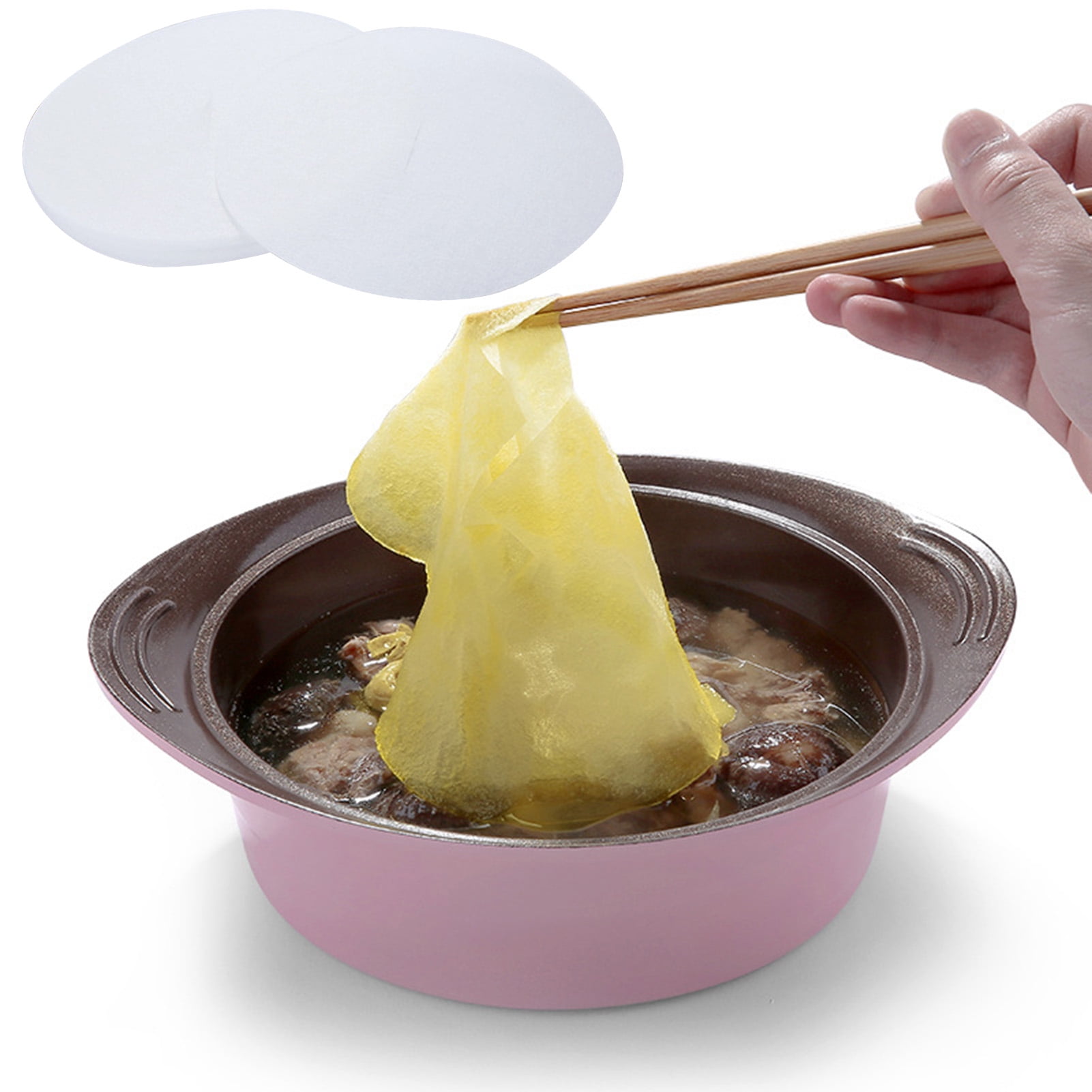 Farfi Kitchen Oil Absorbing Paper Scum Oil Absorbing Sheets for Cooking