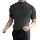 thumbnail image 1 of Playera De Cuello Alto Y Fondo Sólido De Manga Corta, 1 of 3
