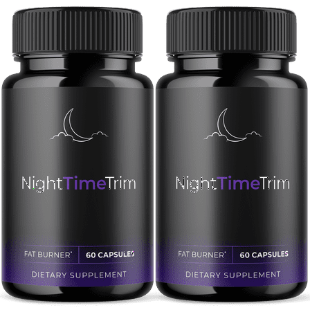 Night Time Trim Advanced Formula Pills Supporting Energy and Healthy Lifestyle NightTimeTrim 120 Capsules