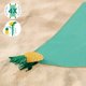 thumbnail image 2 of Set of 4 Beach Towel, Pineapple Shape, 3.8 x 16 cm,for Planting in Sand or Soft Soils, Prevent the Towel from Flying Away, 2 of 3
