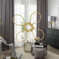 thumbnail image 3 of 4 Pieces Magnetic Curtain Tiebacks Clips Rope Curtain Holder Buckles Curtain Weaving Holder Buckles with Strong Durable Magnet for Window Decoration (Grey) EU patent 007971841-0001, 3 of 5