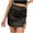 Black Skirts for women, variant on safuny Women's Mini Bodycon Leather Skirts Y2K Girls Fashion Vintage Solid Color Slit Hem Holiday High Waisted Summer Elegant Casual Gold L