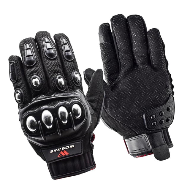 Guantes térmicos impermeables para montar con pantalla táctil, yemas de los dedos y almohadilla para los s Guantes para exteriores M / METRO Macarena Guantes de motocicleta