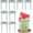 11.5" Wx16" H-8 Pack, variant on 4 Pack Peony Cages and Supports, 11.5" Dx16 H Plant Supports for Outdoor Plants, Heavy Duty Metal Peony Support Cage Flower Support Rings, Plant Support Ring for Rose Tomato Hydrangea Strawberry