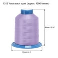 thumbnail image 2 of Unique Bargains Pale Violet Polyester Thread, 1312 Yards, 2 of 4