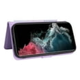 thumbnail image 5 of for Samsung Galaxy S22 Ultra Removable Wallet Case, Premium PU Leather Flip Cover with [RFID Blocking][ Detachable Card Holder][Stand Function][Wrist Strap] Shockproof Protectove Phone Cover,Purple, 5 of 10