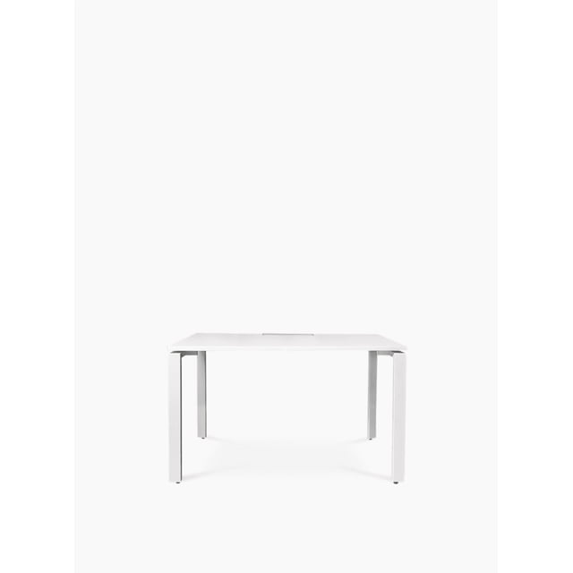 Escritorio de Oficina Space 120x60 Blanco/Blanco
