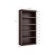 thumbnail image 2 of Qinaqin 5-Layer Retro Style Bookcase. 62.87-Inch cm de Alturaigh Bookshelf. Abierto Almacenamiento Space. Floor-Standing Profundidadisplay Gabinete Rack. Easy To Assemble. Suitable, 2 of 5