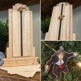 thumbnail image 4 of Calendario de Adviento Die Hard-Hans Gruber Falling off Nakatomi Plaza, cuenta regresiva de Navidad, calendario de madera, 24 días, 4 of 4