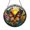 Acrylic 3.5 Inch, variant on Butterfly Sunset Window Hanging – Stained Glass Inspired Art