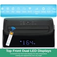 thumbnail image 6 of Mohavair 14,000 BTU Portable Air Conditioner with 5-in-1 WiFi Smart AC Unit 450 Sq.Ft Auto-Evaporating Cooling Dehumidifier Fan 24H Timer Sleep Mode Remote Control for Living Room Bedroom, 6 of 11