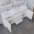 thumbnail image 7 of Alya Bath Sortino 72" Wood Bathroom Vanity with Acrylic Sink in White, 7 of 7
