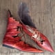 thumbnail image 1 of Zapatos con cordones de hojas de bruja de elfo gótico Medieval para mujer, accesorios de disfraces, botas de Caballero de fiesta de disfraces de carnaval, Cosplay de Halloween, 1 of 3