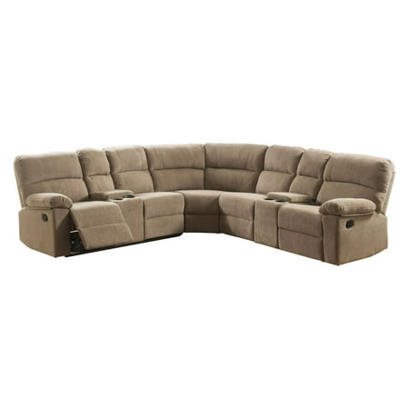 Steve Silver Co Conan 3 Piece Upholstered Reclining Sectional Sofa Conan 3 Piece Upholstered Reclining Sectional Sofa