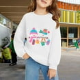 thumbnail image 2 of THJRPQJFD Christmas Graphic Tees Cute Tops for Teen Girls Cute Y2k New Born Clothes Baby Boy Girl Clothes Size 8 7 Year Old Girl 2t Boy Clothes, White 7-8 Years, 2 of 6