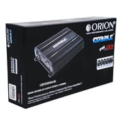 Orion Cobalt CBA2000.1D Monoblock 1-Channel Class D Amplifier for Car Subwoofer, 2000W MAX, 1/2/4 Ohm Stable, Adjustable Low Pass with Bass Boost, MOSFET Power Supply, Bass Knob Included