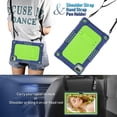 thumbnail image 5 of SOATUTO for Moderness Tab MB1001 10.1" Case W/ Shoulder Strap Stand Soft Silicone Case for ZZB Velorim Freeski OLEXEX Bestski CZZ Tablet Case with HD Clear Screen Protector Film - Navy+Green/1 Pcs, 5 of 6