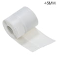 thumbnail image 1 of Toystoory Tira de sellado de ventana, pegatina de sellado autoadhesiva de pelado de clima de silicona para puerta, grieta de vidrio, ventana, puerta, cinta Juegos de accesorios de baño Blanco 45 mm Toystoory HA003325-03, 1 of 1