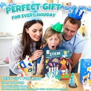 Huge Wave Science Kits for Kids Age 8-12, 14 Science Experiments for Kids 9-12, Education Volcano Science Kit,Christmas Gifts Chemistry Lab Scientific Tools, Chemistry Set for Kids 5-10 8-12