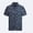 A-Navy388, variant on Wxolcjlv Neon Mushroom Allover Print Button Down Shirt for Men Turn Down Collar Short Sleeve Psychedelic Beach Blouse
