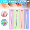 thumbnail image 2 of Three-sided Soft Brush Toothbrush V-Shaped Ultra Fine Bristle For Children T1S4, 2 of 9