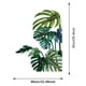 thumbnail image 5 of Juego de 2 hojas de pegatinas de pared Bewildely papel tapiz grande verde PVC, 5 of 6
