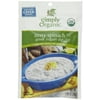 Simply Organic Greek Yogurt Dip Mix, Zesty Spinach, 1 Oz