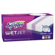 Swiffer Wet Jet Pad Refills, Unscented, 15 Count