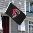 thumbnail image 6 of Breast Cancer Awareness Pink Ribbon Banner With Metal Grommets Double Sided Printed Flag 3x5 Ft Garden Yard House Flags Greeting Banner Indoor Outdoor Party Home Decor, 6 of 8