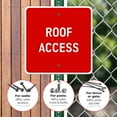 thumbnail image 4 of Roof Access Sign,, 4 of 8