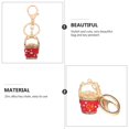 thumbnail image 4 of Chinese Style a Bucket of Gold Key Chain Pendant Bag Pendant Key Ornament, 4 of 6
