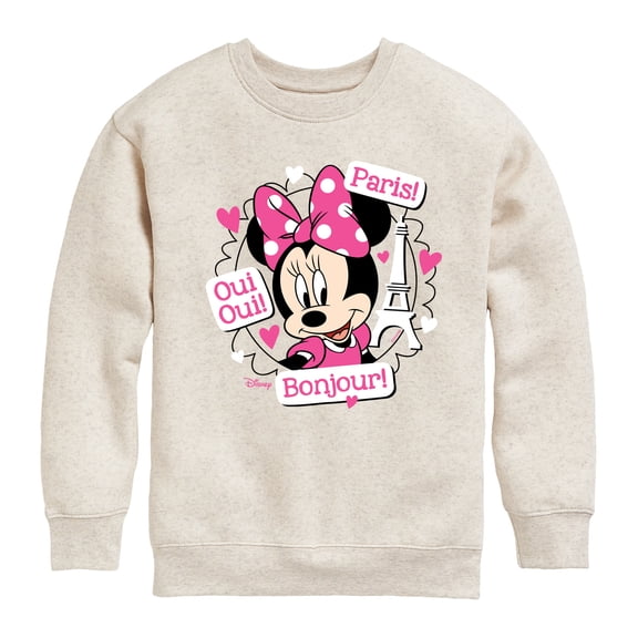 Disney - Mickey & Friends Graphic Long Sleeve Fleece Sweatshirt