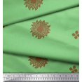 thumbnail image 2 of Soimoi Poly Georgette Fabric Flower Artistic Printed Fabric 1 Yard 42 Inch Wide, 2 of 3