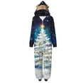 thumbnail image 3 of SwiftWear Christmas Matching Family Onesie Pajamas Long Sleeve One Piece Pajamas with Cute Elk Antler Hood Cozy Sleepwear, 3 of 6