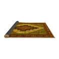 thumbnail image 2 of Ahgly Company Indoor Square Persian Yellow Traditional Area Rugs, 8' Square, 2 of 4