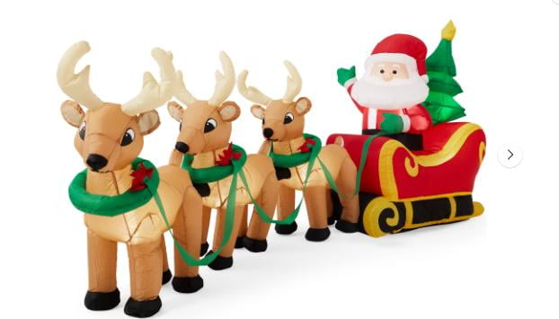 Gemmy 20FT Tall Colossal Inflatable Christmas Tree With...