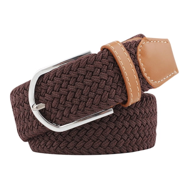 Ceinture pour Usage Quotidien, Mode pour Dames, Décontractée, Élastique Tissée, Ceinture Élastique Conçue pour un Style Polyvalent et un Design Confortable Sans Perçage