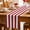Red, variant on Red Stripes Table Runner, Simple Red White Texture Washable Cotton Linen Table Runners 90 Inches Long, Dresser Scarf Runner for Dining/Coffee/Kitchen/Hallway Tables 13''x90''