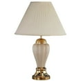 thumbnail image 1 of Ore Furniture 6117IV 27 in. Ceramic Table Lamp - Ivory, 1 of 2