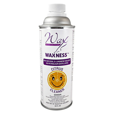 Waxness Wax Necessities Citrus Solvent Cleaner  95% Natural D- Limonene 500 ml  16 (Best Solvent For Wax)