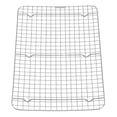 thumbnail image 1 of Rejilla de enfriamiento de acero inoxidable 304 Uxcell Square BBQ 16.5" x 11.4" con 4 patas de 17.5mm, 1 of 1