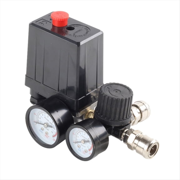 3000L/Min Air Pump Control Valve 0-180 PSI Gauge 220V/380V
