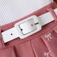 thumbnail image 5 of WOYY Girls Outfits Sleeveless Polo Tank Top Pleated Skirt with Belt, Sizes 12M-5T, 5 of 8