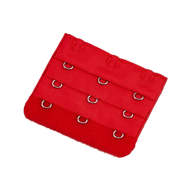 Correa de extensión Extensores de sujetador Hebilla 3 Gancho Sujetador Transpirable Abrazadera práctica Íntimos ajustables 3 filas Ropa Ropa, zapatos y accesorios Miscelánea rojo brillante Sonducket AP010534-17
