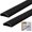Black, variant on UYWZQ-2 Pcs 36 Inch Vinyl Replacement Insert for Adjustable Height Aluminum Thresholds with Seals 1-5/16 x 3/8 Vinyl Replacement Insert for Front Under Door Weather Stripping Seal Exterior (Gray)