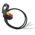 thumbnail image 1 of Interruptor de bocina para faro de manillar de motocicleta, 22mm, 2 en 1, 70cm de longitud de cable, Universal, para ATV, Scooters todoterreno, 1 of 8
